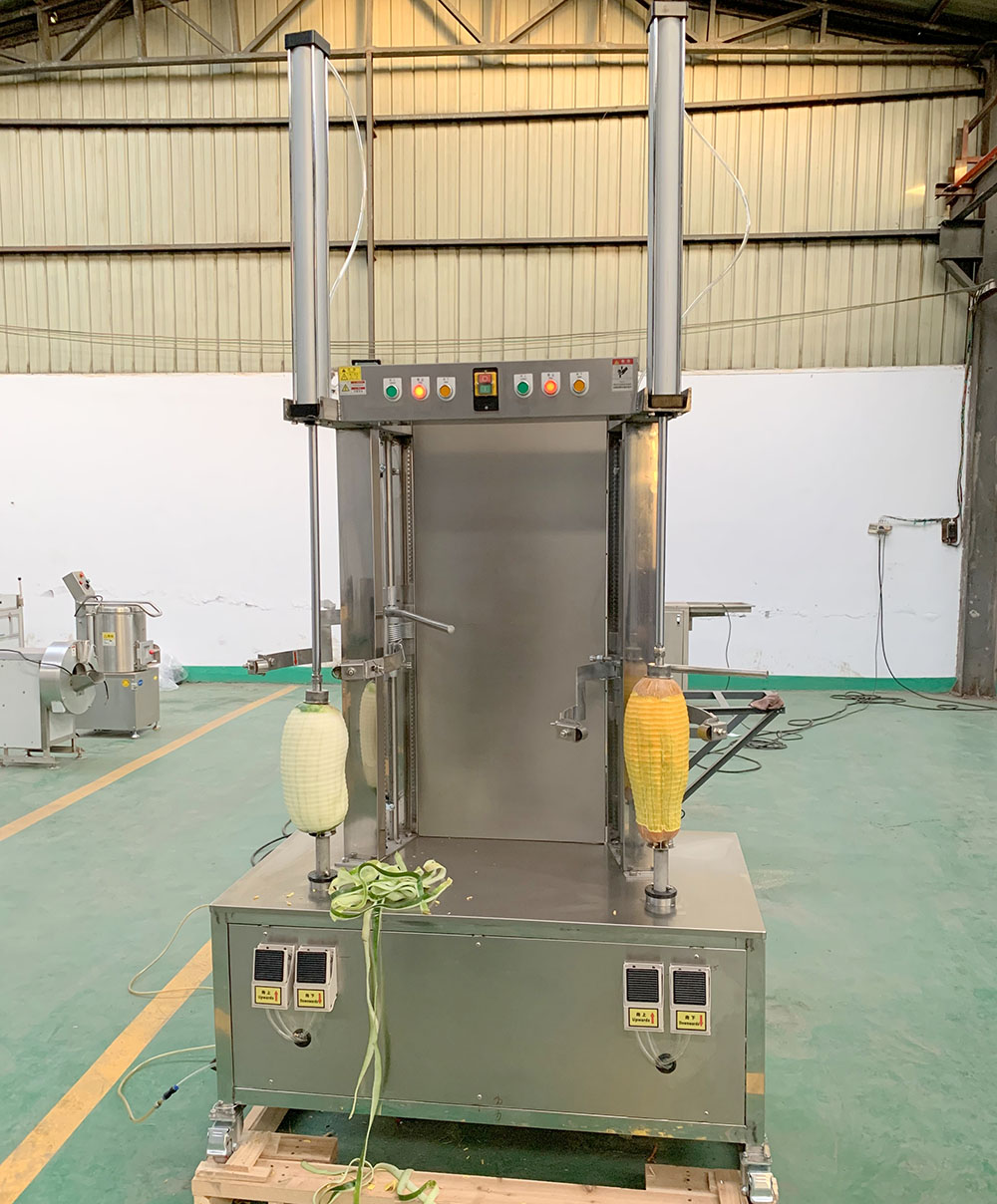 雙頭瓜果去皮機(jī) 削皮機(jī) 哈密瓜削皮 冬瓜削皮機(jī)